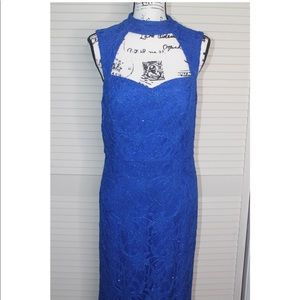 City Triangle Persian Blue Maxi Dress